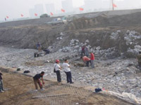 2013年 遼寧丹東鳳城市東湯鎮溝渠整治工程